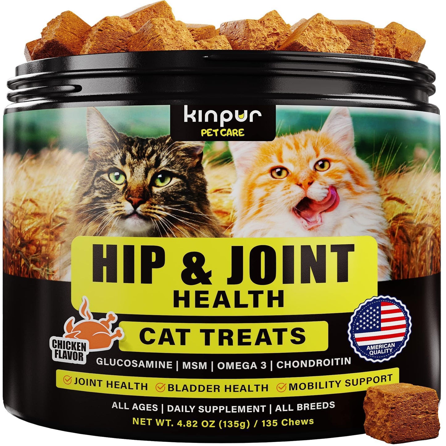 Natural Glucosamine Cat Joint Support Supplement