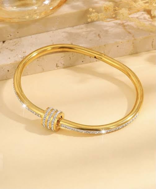 Trendy Drum Handcuff Bracelet | Premium 316L Stainless Steel