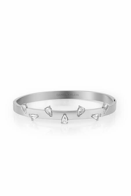 ✨ Luxury silver Handcuff Bracelet for Women | Premium Stainless Steel | Openable Free Size