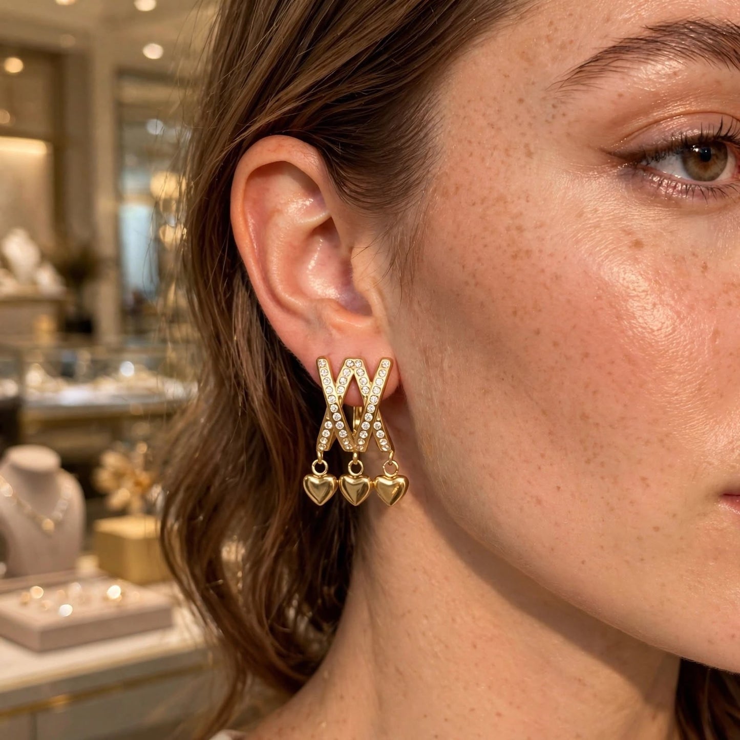 ✨ Luxury Stone Earrings | Premium 316L Stainless Steel